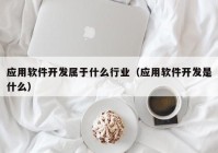 應用軟件開(kāi)發(fā)屬于什么行業(yè)（應用軟件開(kāi)發(fā)是什么）